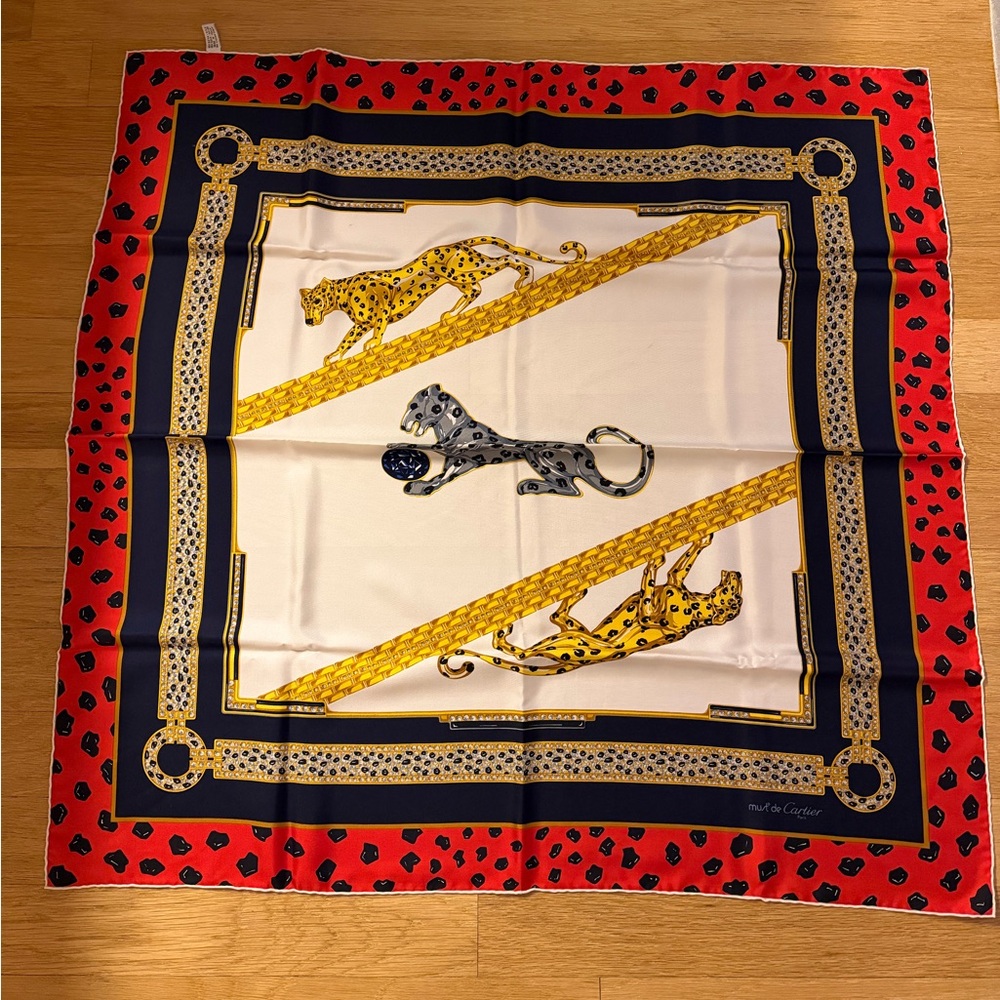 Cartier Silk Scarf